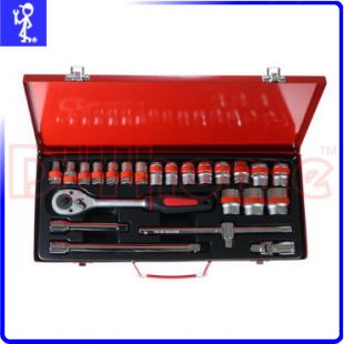 四分套筒板手組 24件組 1/2頭