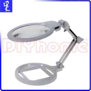 LED照明放大鏡 立式 (精密維修.閱讀.鑑賞)