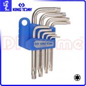 KING TONY 20309PR 六角星型Ｌ扳手組 短 9件式