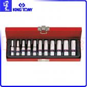 KING TONY 2511MR 六角長套筒組合 1/4 公制 二分 ...