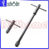 德國速可螺 SCHRODER 棘輪絲攻板手 3-8mm 長85mm