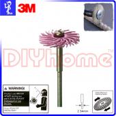 3M小旋風彩色拋光輪 800# 桃紅