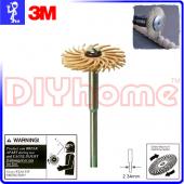 3M小旋風彩色拋光輪 3000# 粉橘