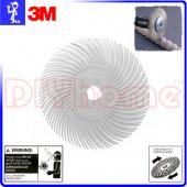 3M 旋風拋光輪 120# 米白 3〞(75mm) Radial Br...