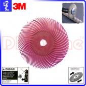 3M 旋風拋光輪 800# 桃紅 3〞(75mm) Radial Br...
