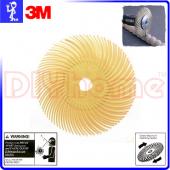 3M 旋風拋光輪 3000# 粉橘 3〞(75mm) Radial B...