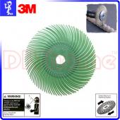 3M 旋風拋光輪 8000# 淺綠 3〞(75mm) Radial B...
