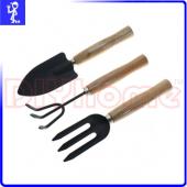 園藝用品 圓鍬鏟子 耙子 挖土鏟工具組 3支組 園藝盆栽植物用