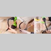 萬向彎管式 延長蛇管 六角柄