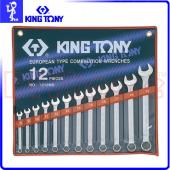 KING TONY 1212MR 梅開板手組 公制 12件組