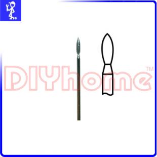 鑽石磨棒 2.5mm火焰型 2.34mm柄