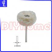 帶柄絨毛輪 2.34mm/3.0mm柄 平丸型