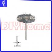 帶柄鋼絲輪2.34mm柄 平丸型