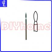 鑽石磨棒 2.5mm火焰型 2.34mm柄