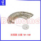 手指圍/戒圍 美國圍 33圍