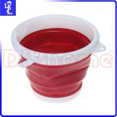 多功能矽膠折疊水桶 伸縮水桶 可摺疊 戶外休閒