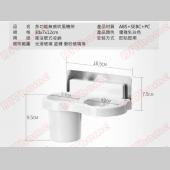 無痕貼吹風機置物架