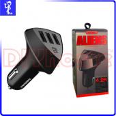 黑武士USB車載充電器 3孔車充 4.2A大電流