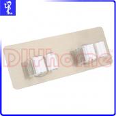 無痕黏貼 拖把掛勾架 (雙勾)