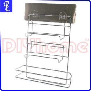 無痕式黏貼掛勾廚房置物架