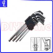 球型六角板手 9支組 長