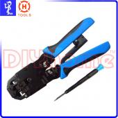 電話網路線壓著鉗(附彈簧) HT-2008AR 含剝線功能 台灣製