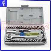 套筒工具組 40PCS 含工具盒