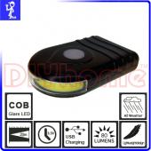 COB強光LED夾帽燈 充電式