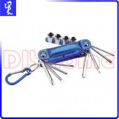 折疊式工具組 12PCS (起子.套筒)