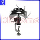 桌上型萬力 夾桌式 萬向迴轉 75mm寬