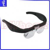 眼鏡式放大鏡 3種倍數 附收納盒